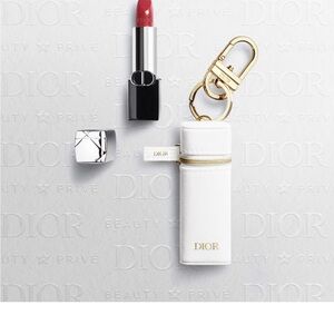Christian Dior Keychain Lipstick Holder  +Lipstick 720S rouge + Couture Gift Box